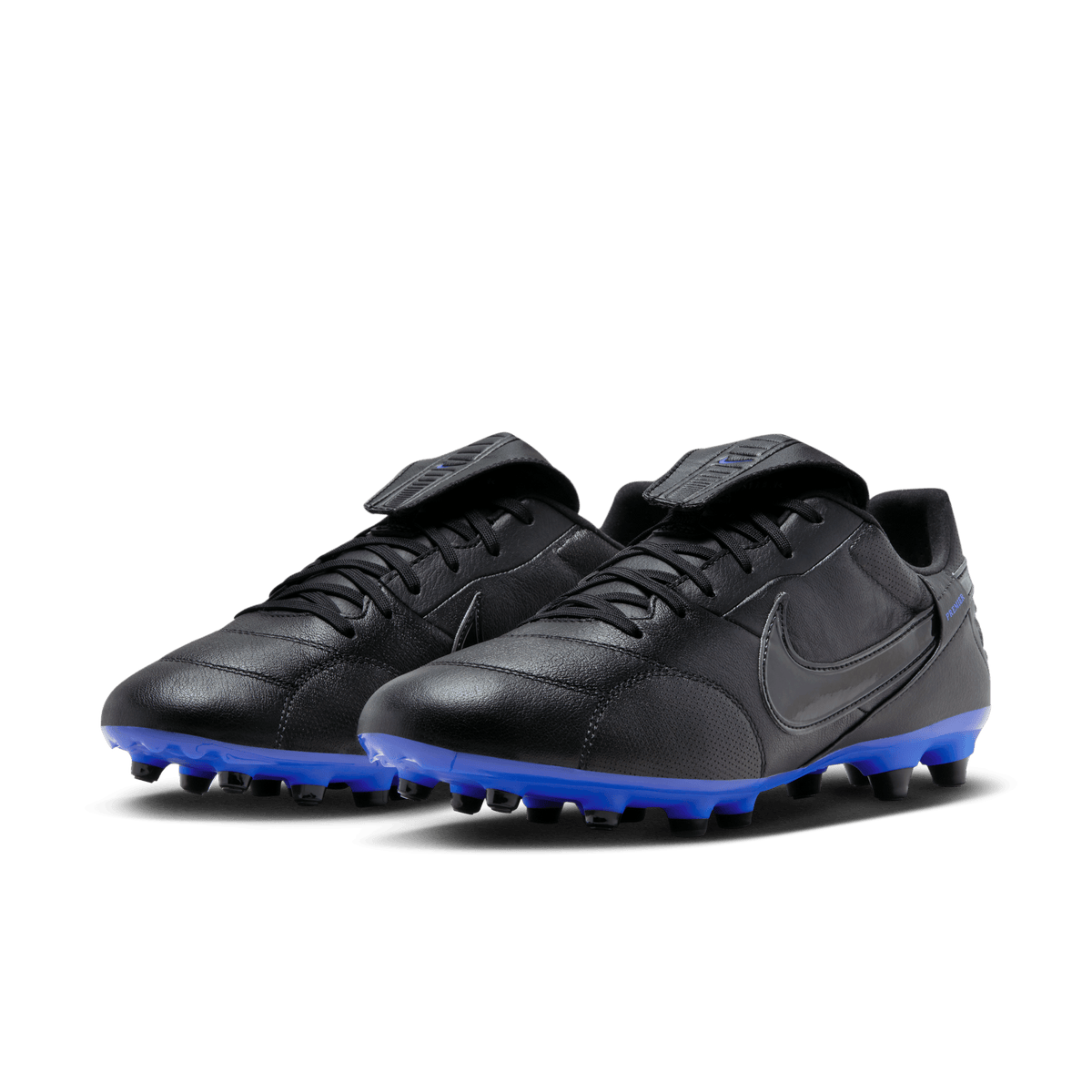 Nike Premier 3 FG-Black/Hyper Royal product image 4, provided for visual reference and product detail review