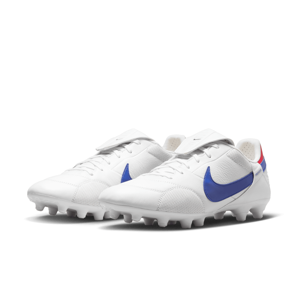 Nike Premier 3 FG-White/Royal/Red product image 4, provided for visual reference and product detail review