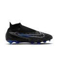 Nike Gripknit Phantom GX Elite Dynamic Fit FG-Black/ Royal product image 1, provided for visual reference and product detail