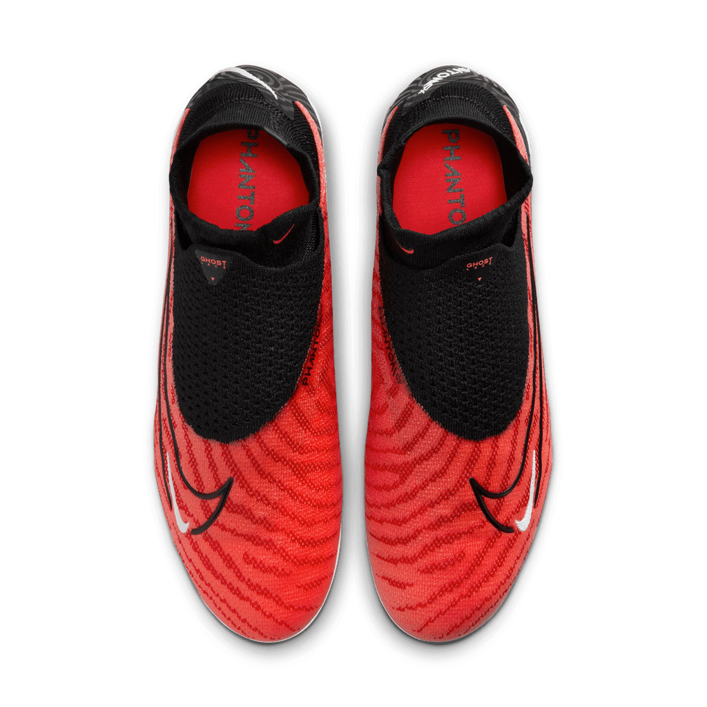 Nike Gripknit Phantom GX Elite Dynamic Fit FG-Bright Crimson/Black-White product image 4, provided for visual reference and