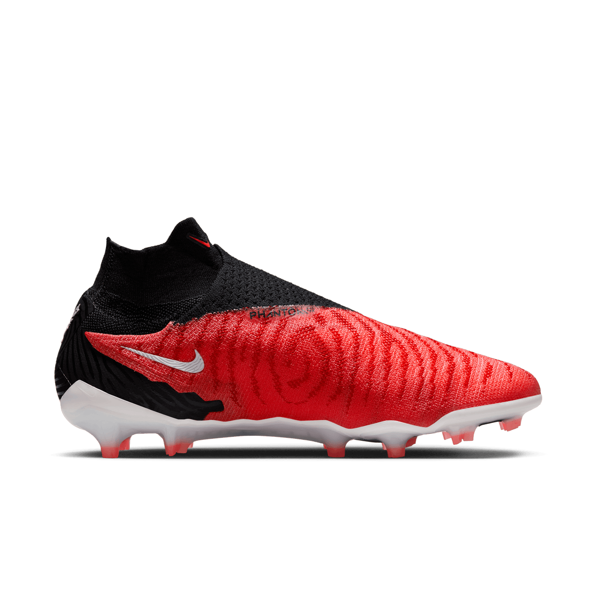 Nike Gripknit Phantom GX Elite Dynamic Fit FG-Bright Crimson/Black-White product image 2, provided for visual reference and