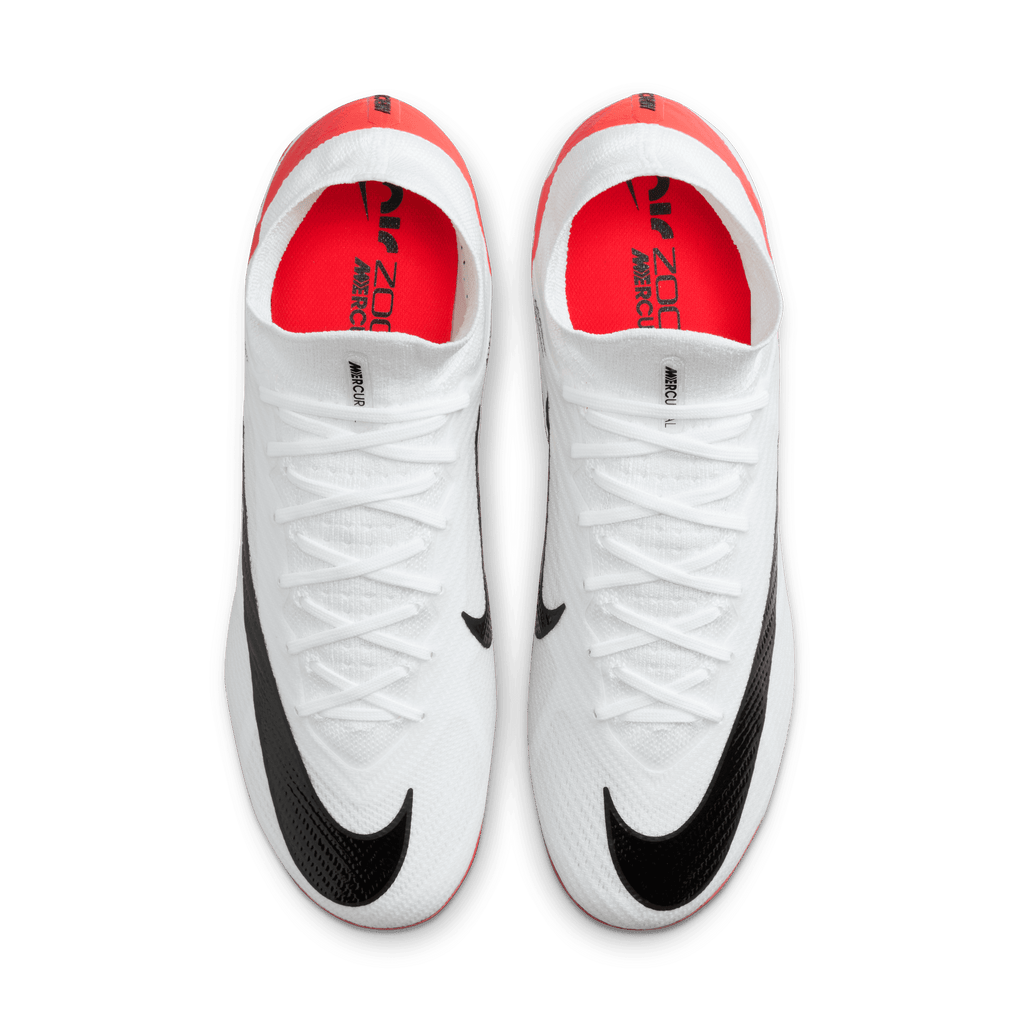 Nike Zoom Mercurial Superfly 9 Elite FG-Bright Crimson/White-Black product image 5, provided for visual reference and