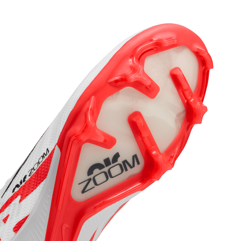 Nike Zoom Mercurial Superfly 9 Elite FG-Bright Crimson/White-Black product image 7, provided for visual reference and