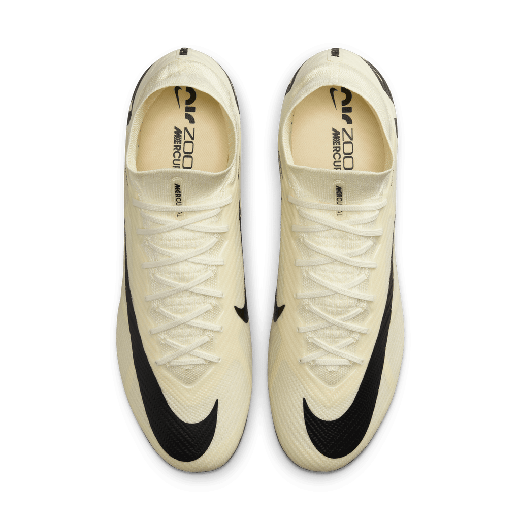 Nike Zoom Mercurial Superfly 9 Elite FG-Lemonade/Black product image 5, provided for visual reference and product detail
