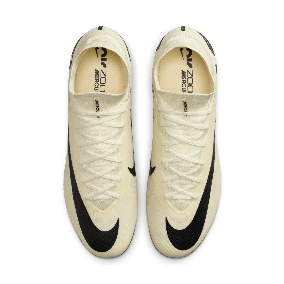 Nike Zoom Mercurial Superfly 9 Elite FG-Lemonade/Black product image 5, provided for visual reference and product detail