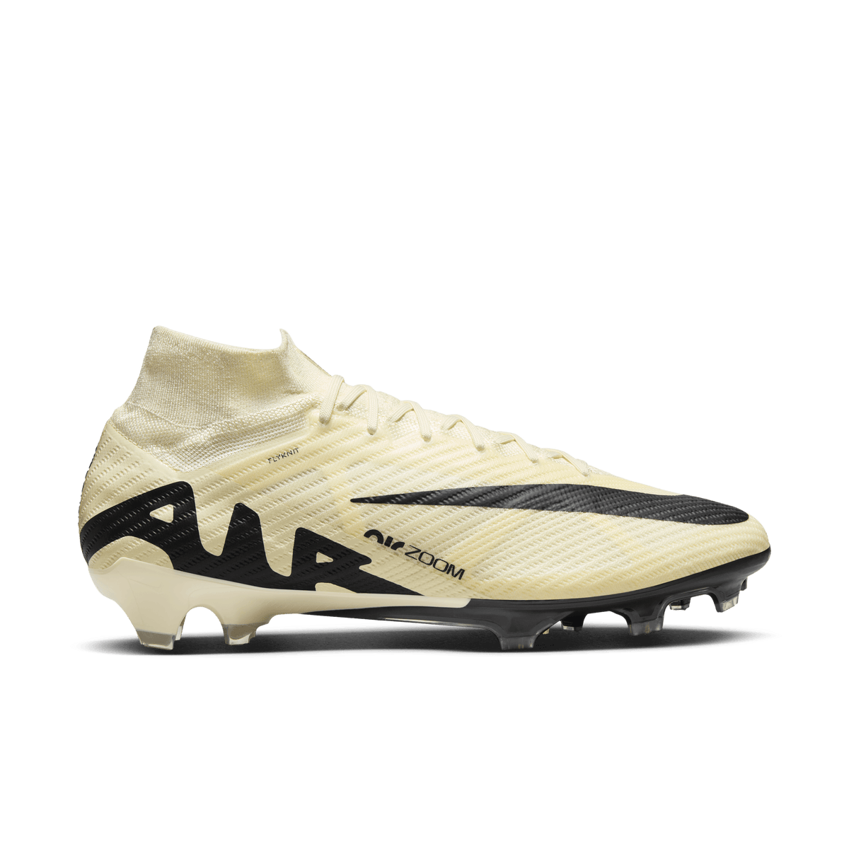 Nike Zoom Mercurial Superfly 9 Elite FG-Lemonade/Black product image 1, provided for visual reference and product detail