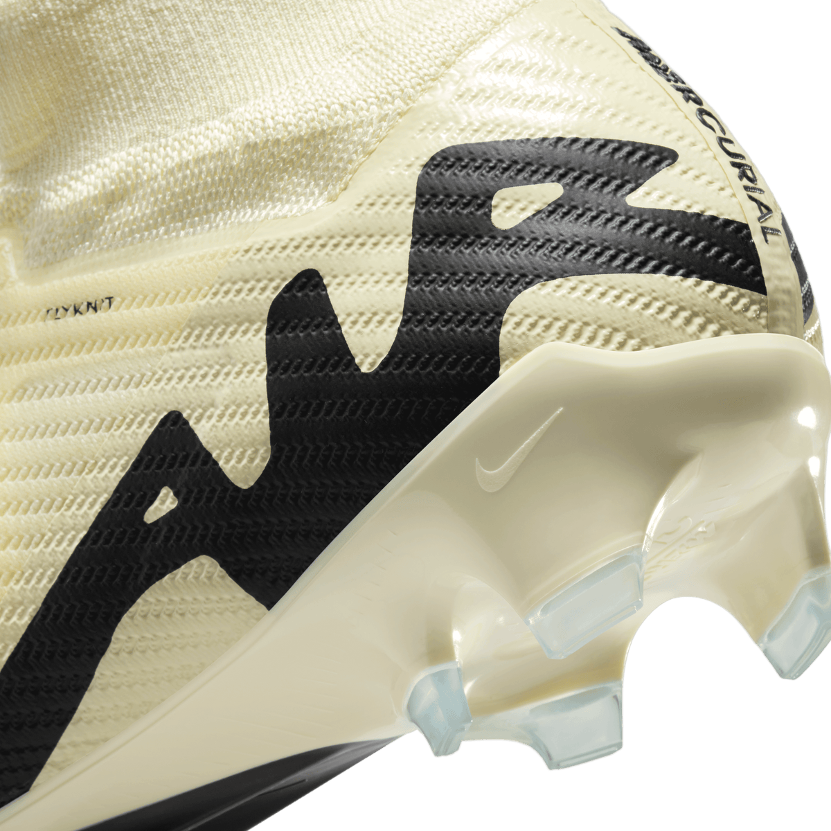 Nike Zoom Mercurial Superfly 9 Elite FG-Lemonade/Black product image 7, provided for visual reference and product detail