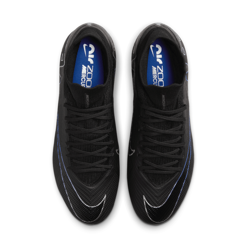Nike Zoom Mercurial Superfly 9 Pro FG-Black/Blue product image 5, provided for visual reference and product detail review