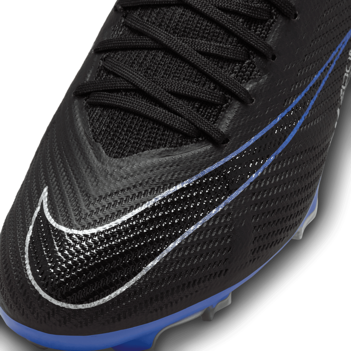 Nike Zoom Mercurial Superfly 9 Pro FG-Black/Blue product image 4, provided for visual reference and product detail review