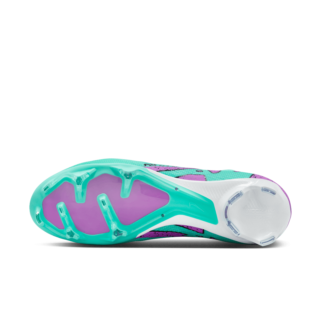Nike Zoom Mercurial Superfly 9 Pro FG-Hyper Turq/Fuchsia Dream product image 3, provided for visual reference and product