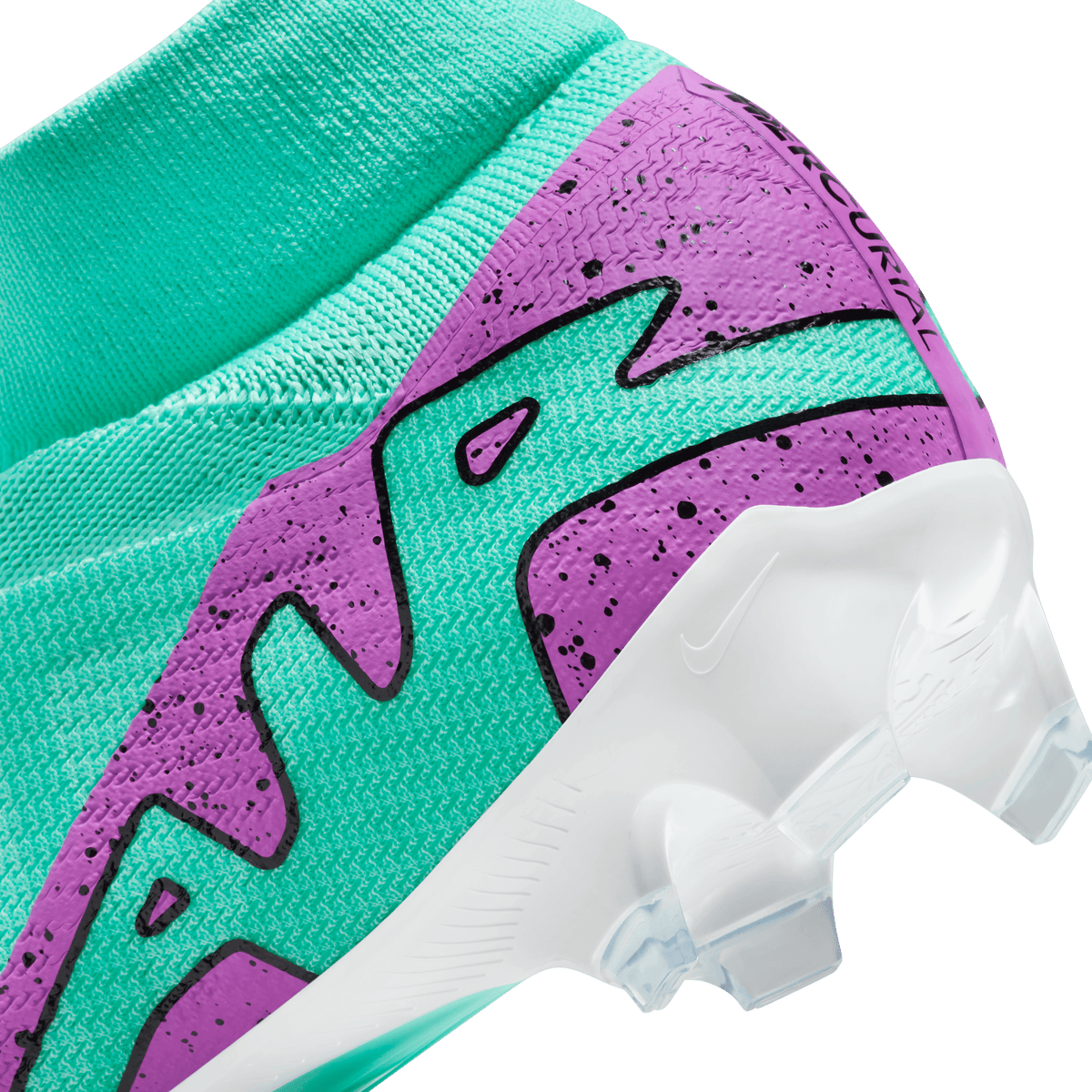Nike Zoom Mercurial Superfly 9 Pro FG-Hyper Turq/Fuchsia Dream product image 7, provided for visual reference and product