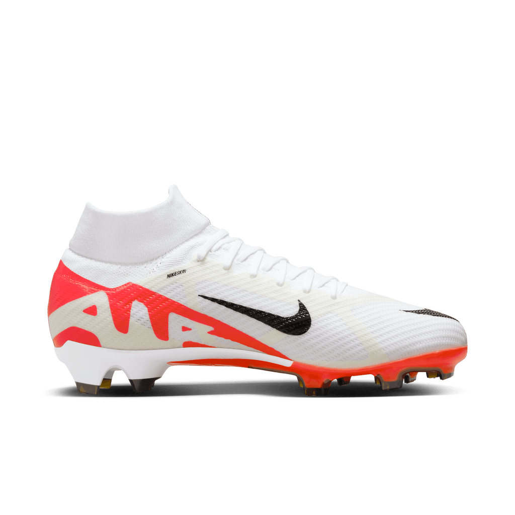 Nike Zoom Mercurial Superfly 9 Pro FG-Bright Crimson/White product image 2, provided for visual reference and product detail