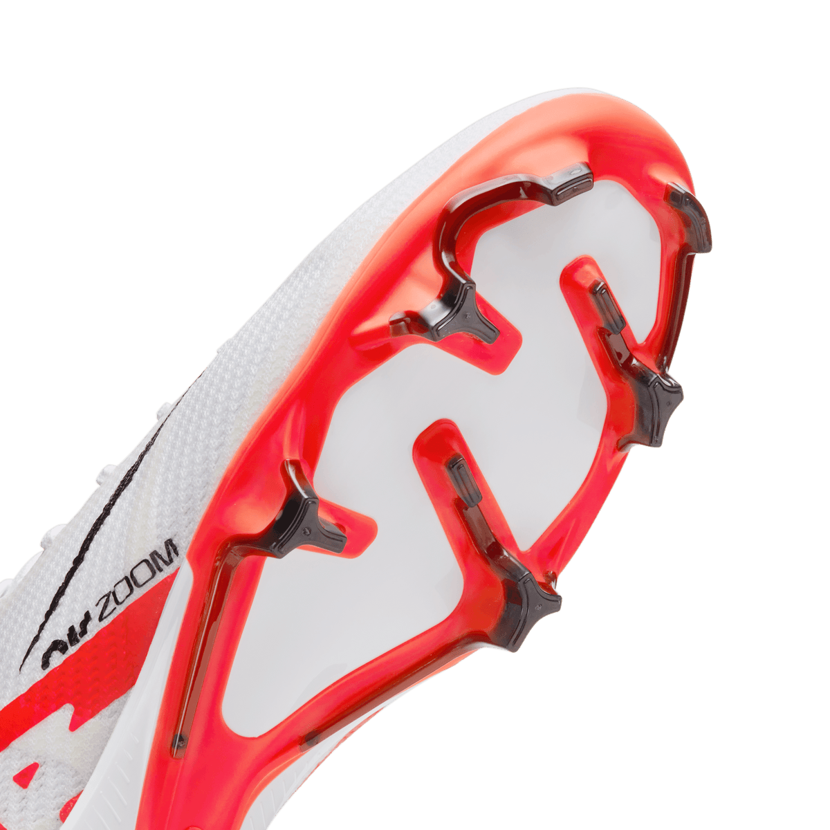 Nike Zoom Mercurial Superfly 9 Pro FG-Bright Crimson/White product image 6, provided for visual reference and product detail