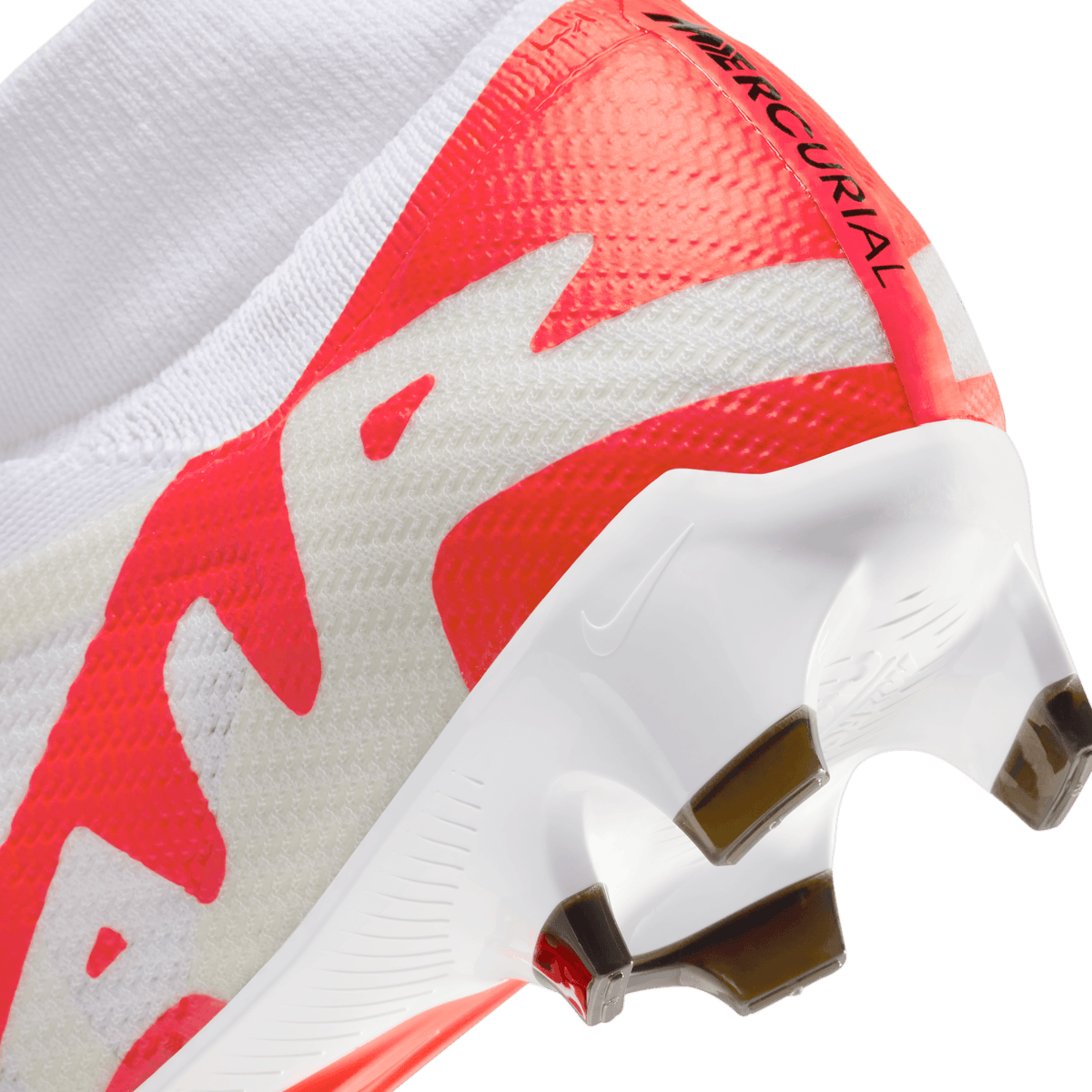 Nike Zoom Mercurial Superfly 9 Pro FG-Bright Crimson/White product image 5, provided for visual reference and product detail