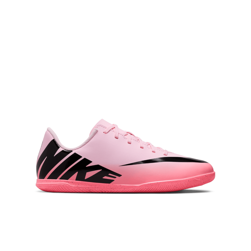 Nike Jr. Mercurial Vapor 15 Club IC - Pink Foam/Black product image 1, provided for visual reference and product detail