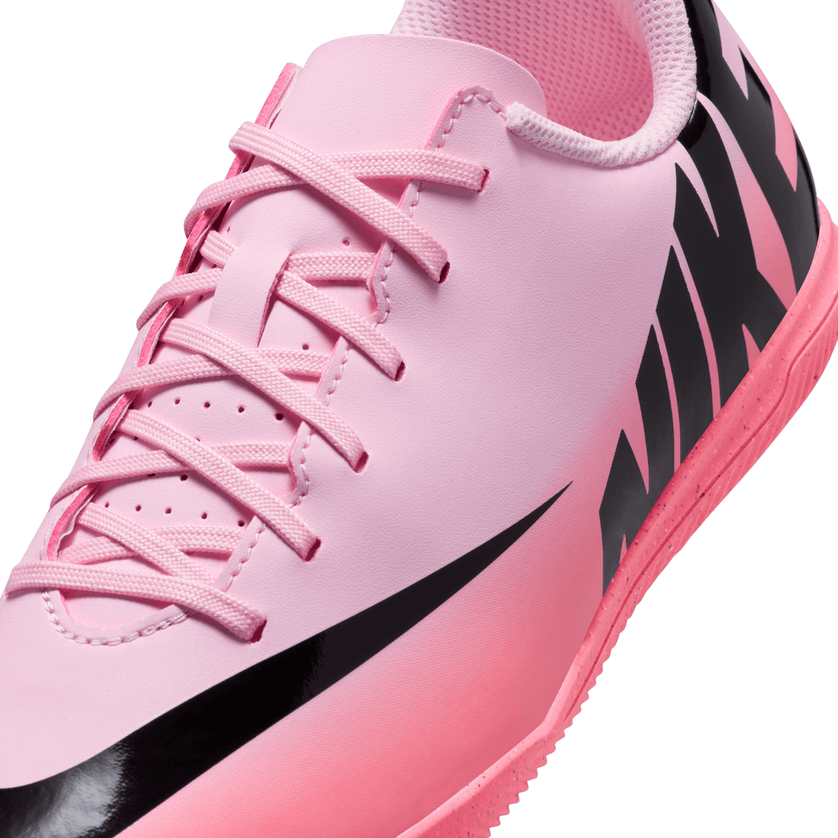 Nike Jr. Mercurial Vapor 15 Club IC - Pink Foam/Black product image 6, provided for visual reference and product detail