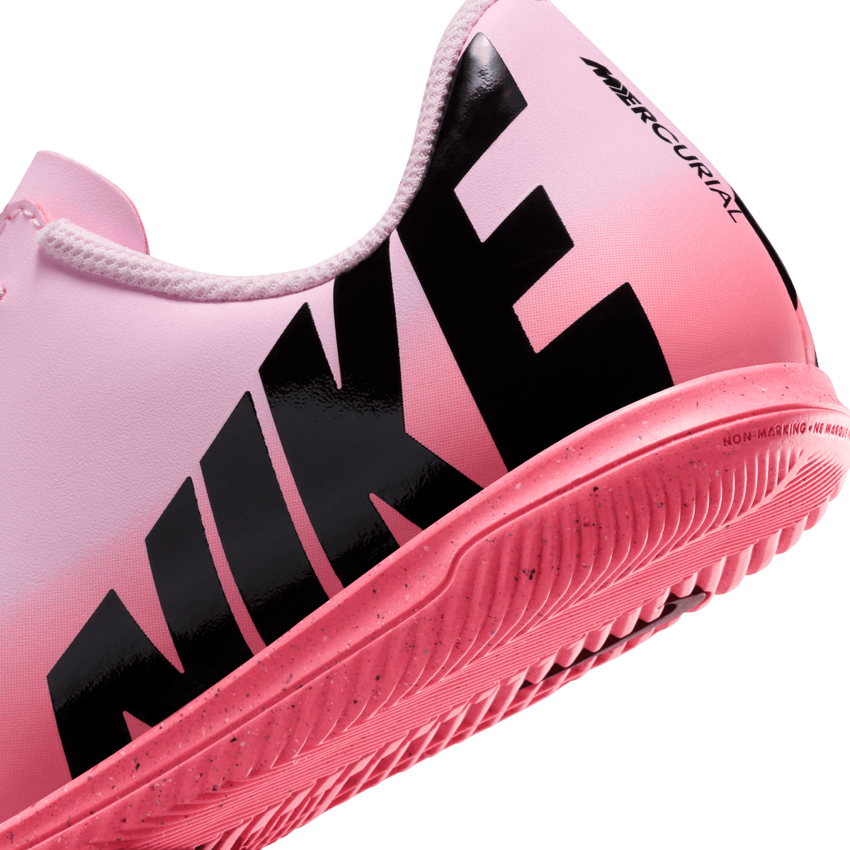 Nike Jr. Mercurial Vapor 15 Club IC - Pink Foam/Black product image 7, provided for visual reference and product detail