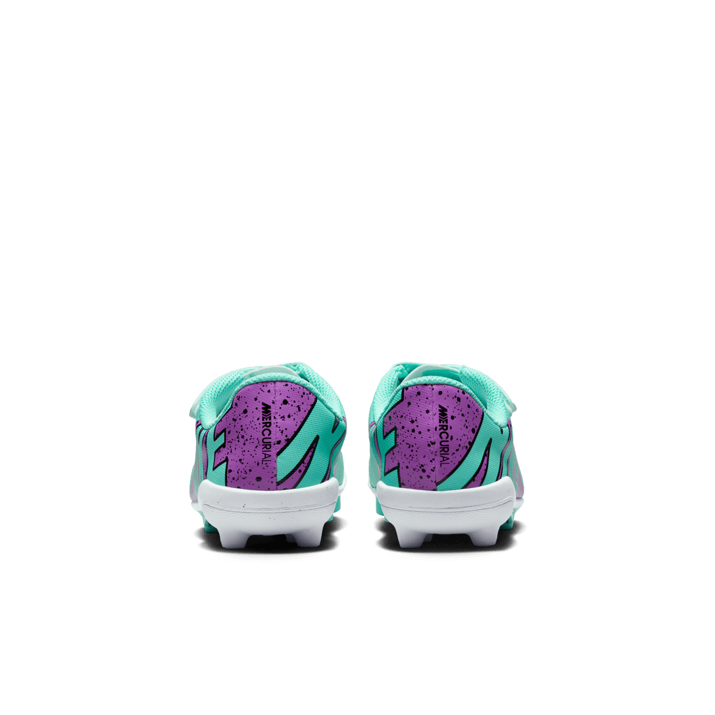 Nike Jr. Mercurial Vapor 15 Club MG-HYPER TURQ/FUCHSIA DREAM/BLACK/WHITE product image 4, provided for visual reference and
