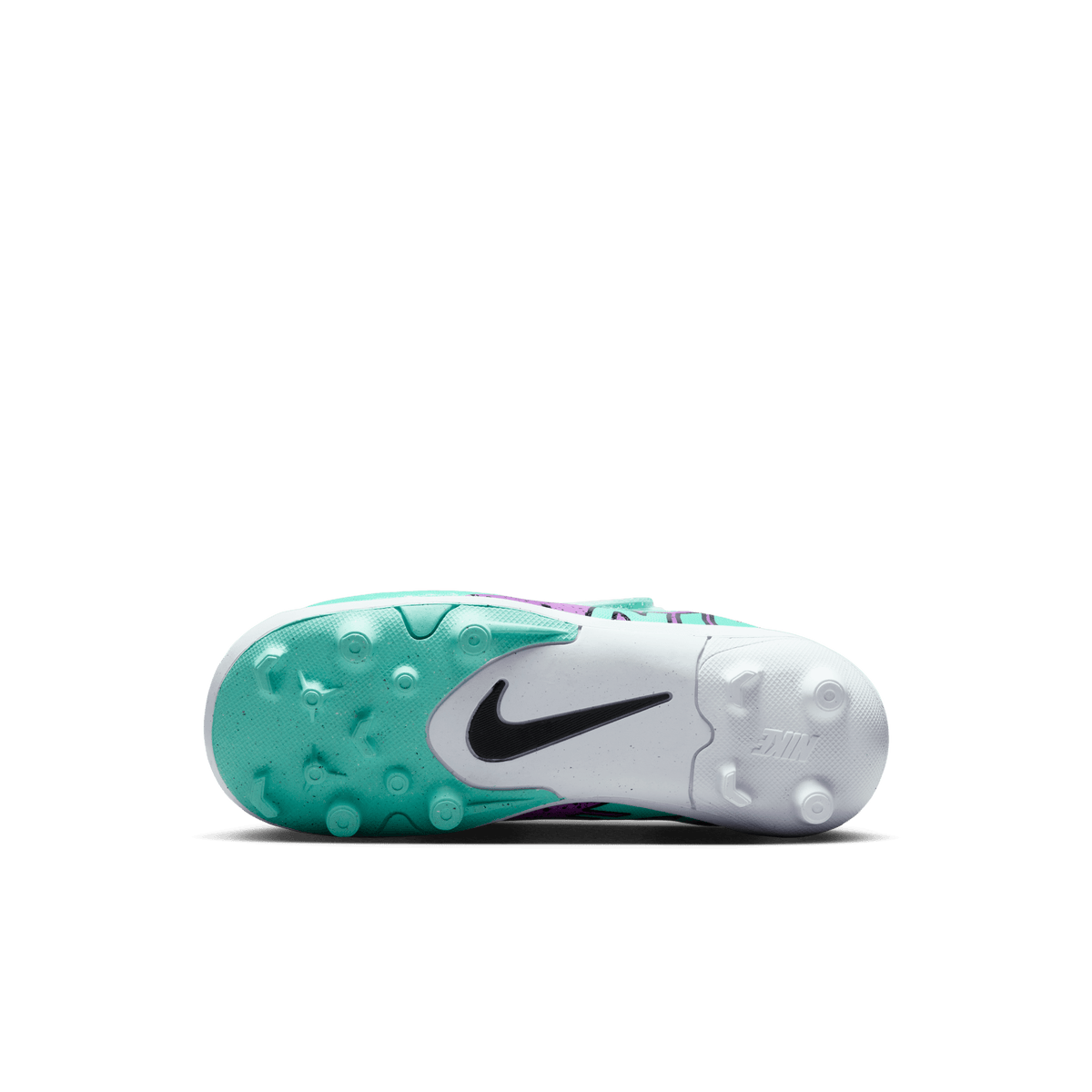 Nike Jr. Mercurial Vapor 15 Club MG-HYPER TURQ/FUCHSIA DREAM/BLACK/WHITE product image 3, provided for visual reference and