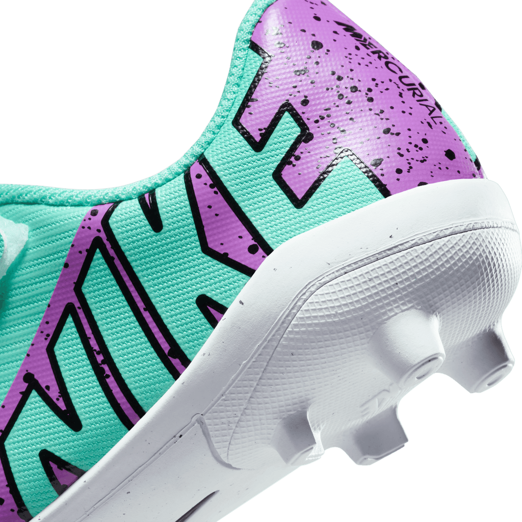 Nike Jr. Mercurial Vapor 15 Club MG-HYPER TURQ/FUCHSIA DREAM/BLACK/WHITE product image 6, provided for visual reference and