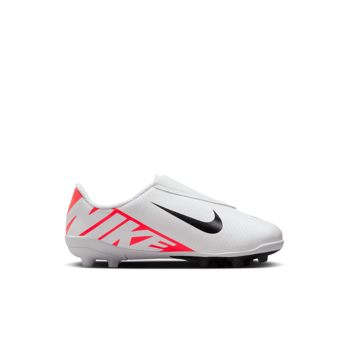 Nike Jr. Mercurial Vapor 15 Club MG-Bright Crimson/White-Black product image 2, provided for visual reference and product