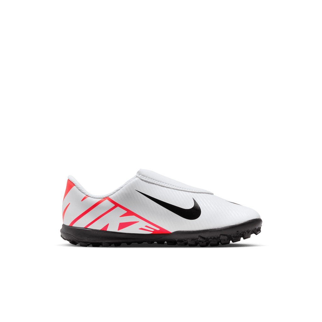 Nike Youth Mercurial Vapor 15 Club TF-Bright Crimson/White-Black product image 2, provided for visual reference and product