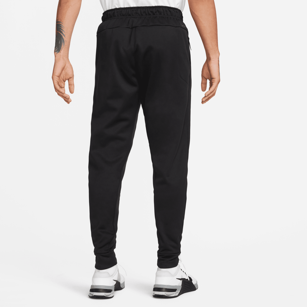 Nike Men Therma-FIT Tapered Fitness Pants-Black product image 2, provided for visual reference and product detail review