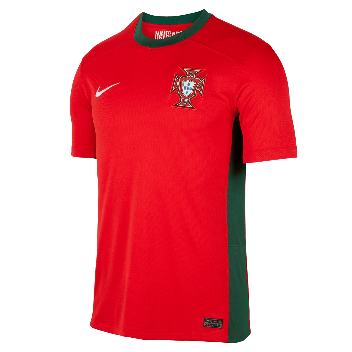 Nike Men Portugal Stadium Home Dri-FIT Soccer Jersey 2023 product image 1, provided for visual reference and product detail