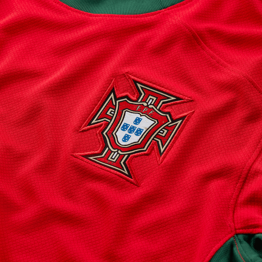 Nike Men Portugal Stadium Home Dri-FIT Soccer Jersey 2023 product image 3, provided for visual reference and product detail