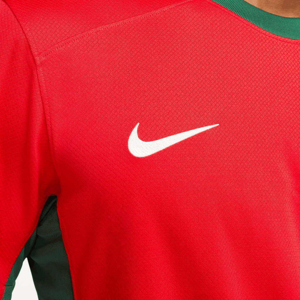 Nike Men Portugal Stadium Home Dri-FIT Soccer Jersey 2023 product image 4, provided for visual reference and product detail