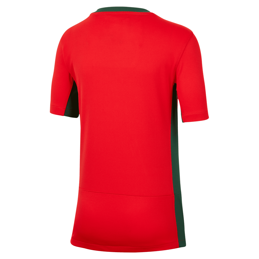 Nike Youth Portugal Stadium Home Dri-FIT Soccer Jersey 2023 product image 2, provided for visual reference and product