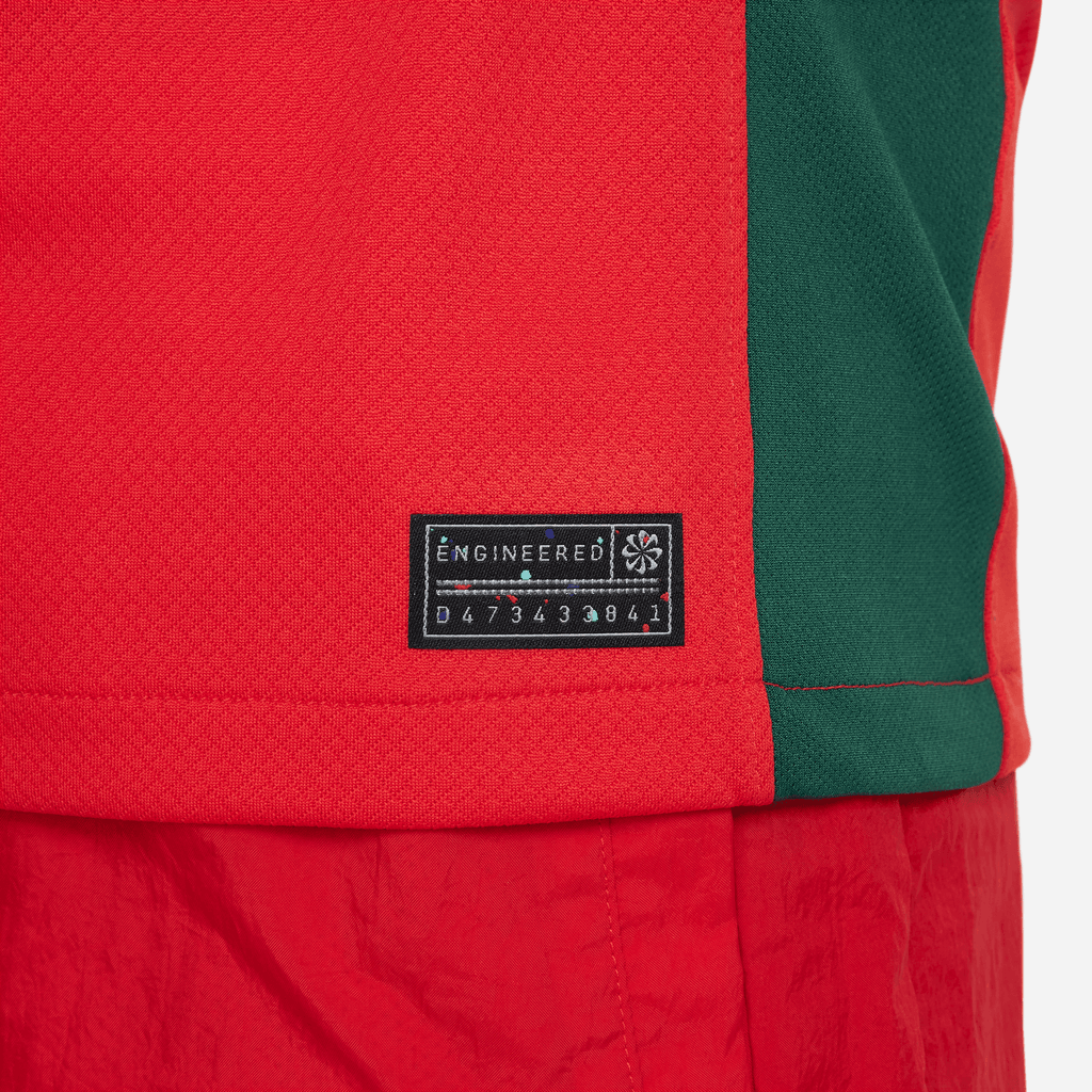 Nike Youth Portugal Stadium Home Dri-FIT Soccer Jersey 2023 product image 4, provided for visual reference and product