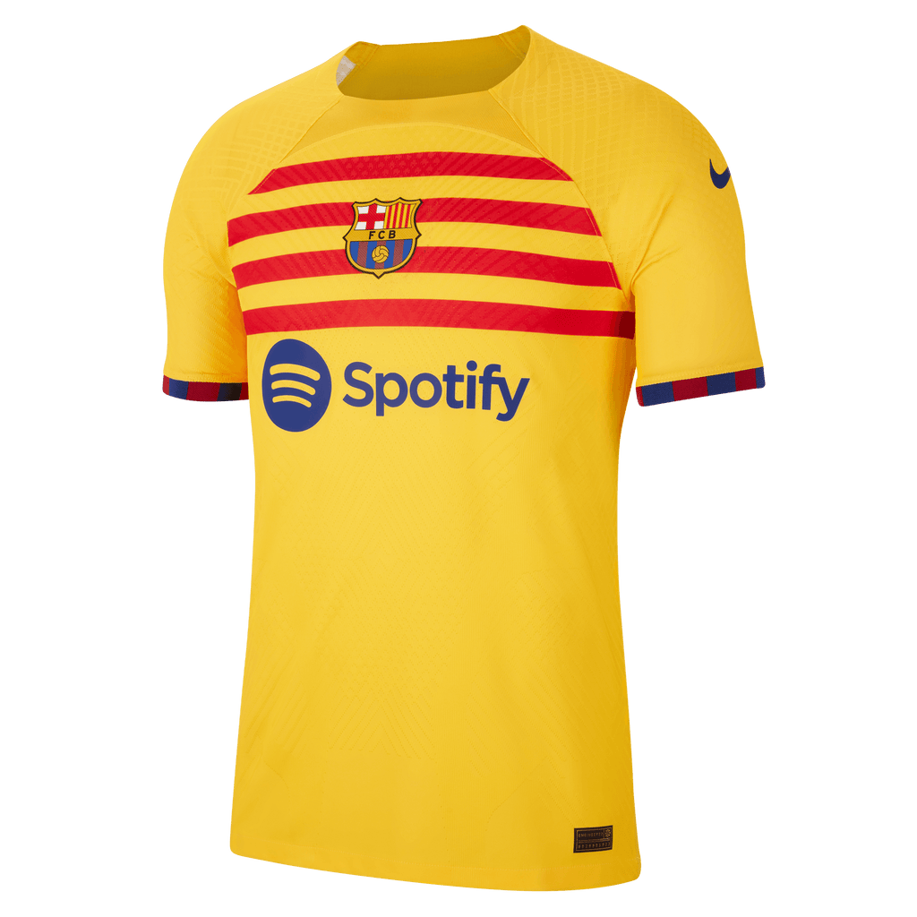 Nike FC Barcelona 2022/23 Match Fourth Men Dri-FIT ADV Soccer Jersey product image 1, provided for visual reference and