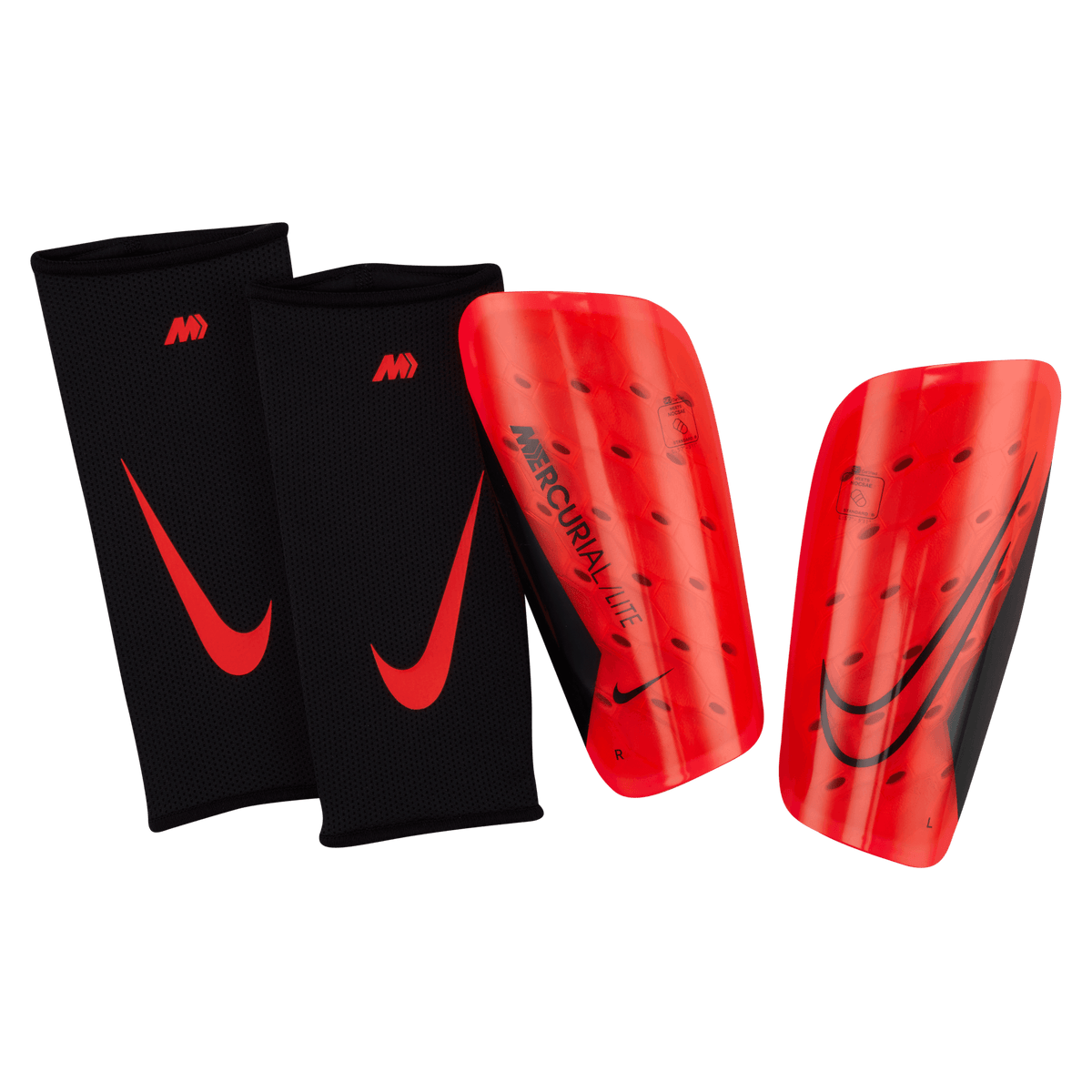 Nike Mercurial Lite Shin Guards product image 1, provided for visual reference and product detail review