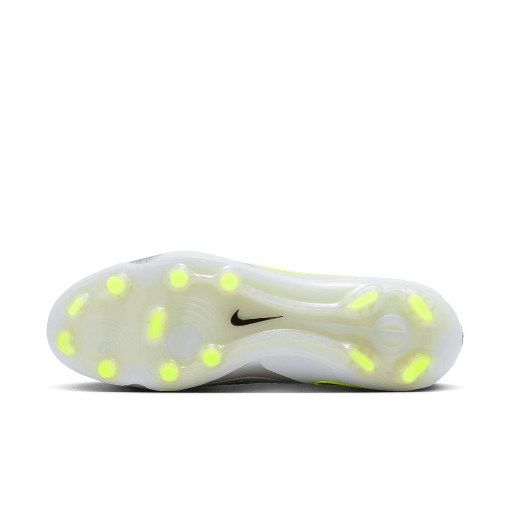 Nike Tiempo Legend 10 Elite FG-Metallic Silver/Black/Volt product image 7, provided for visual reference and product detail