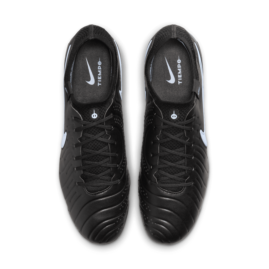 Nike Tiempo Legend 10 Elite FG-Black/Blue Ice product image 6, provided for visual reference and product detail review