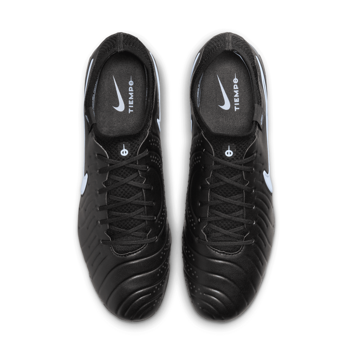Nike Tiempo Legend 10 Elite FG-Black/Blue Ice product image 6, provided for visual reference and product detail review
