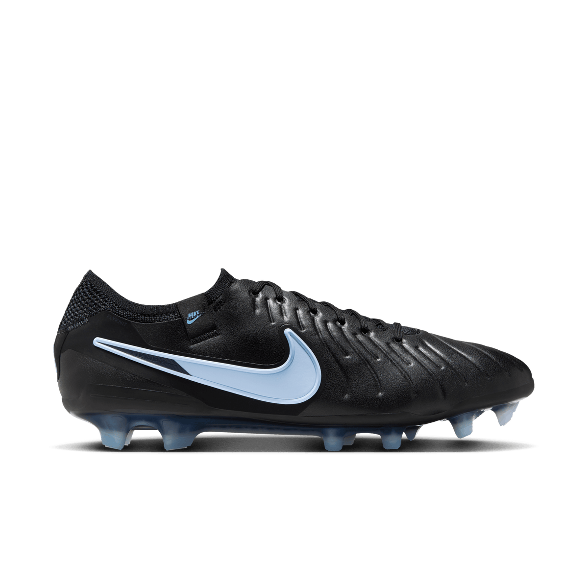 Nike Tiempo Legend 10 Elite FG-Black/Blue Ice product image 1, provided for visual reference and product detail review
