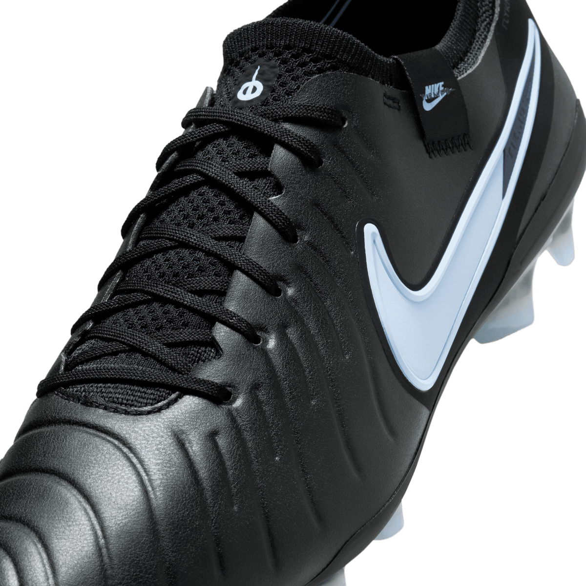 Nike Tiempo Legend 10 Elite FG-Black/Blue Ice product image 3, provided for visual reference and product detail review