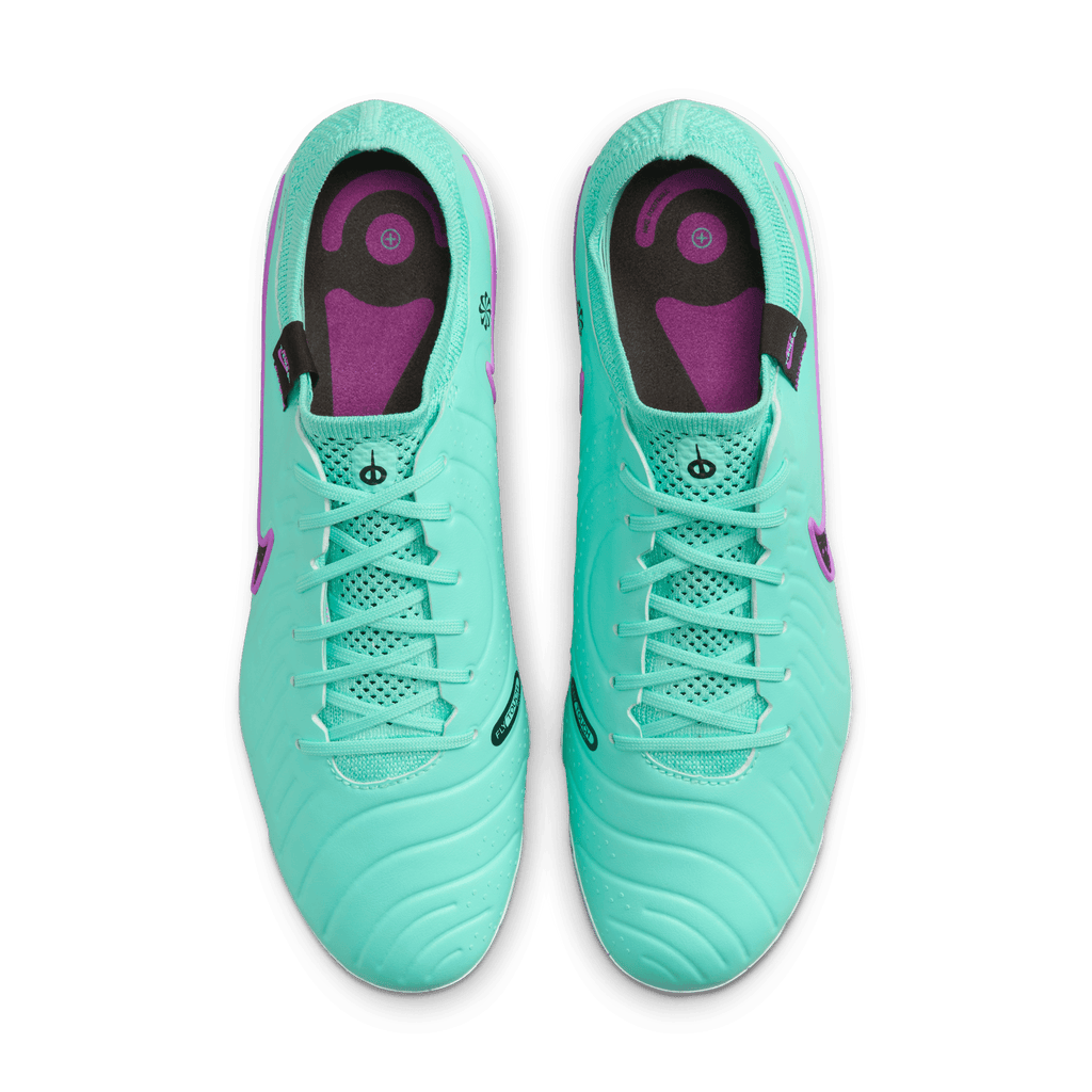 Nike Tiempo Legend 10 Elite FG-Hyper Turq/Black product image 3, provided for visual reference and product detail review