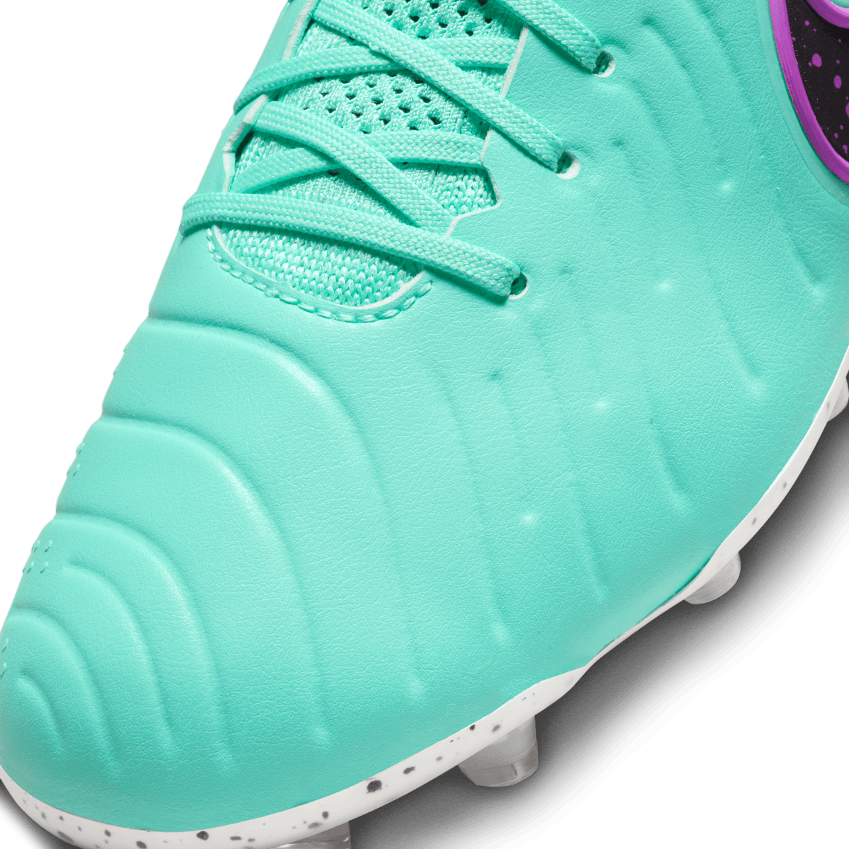 Nike Tiempo Legend 10 Elite FG-Hyper Turq/Black product image 6, provided for visual reference and product detail review