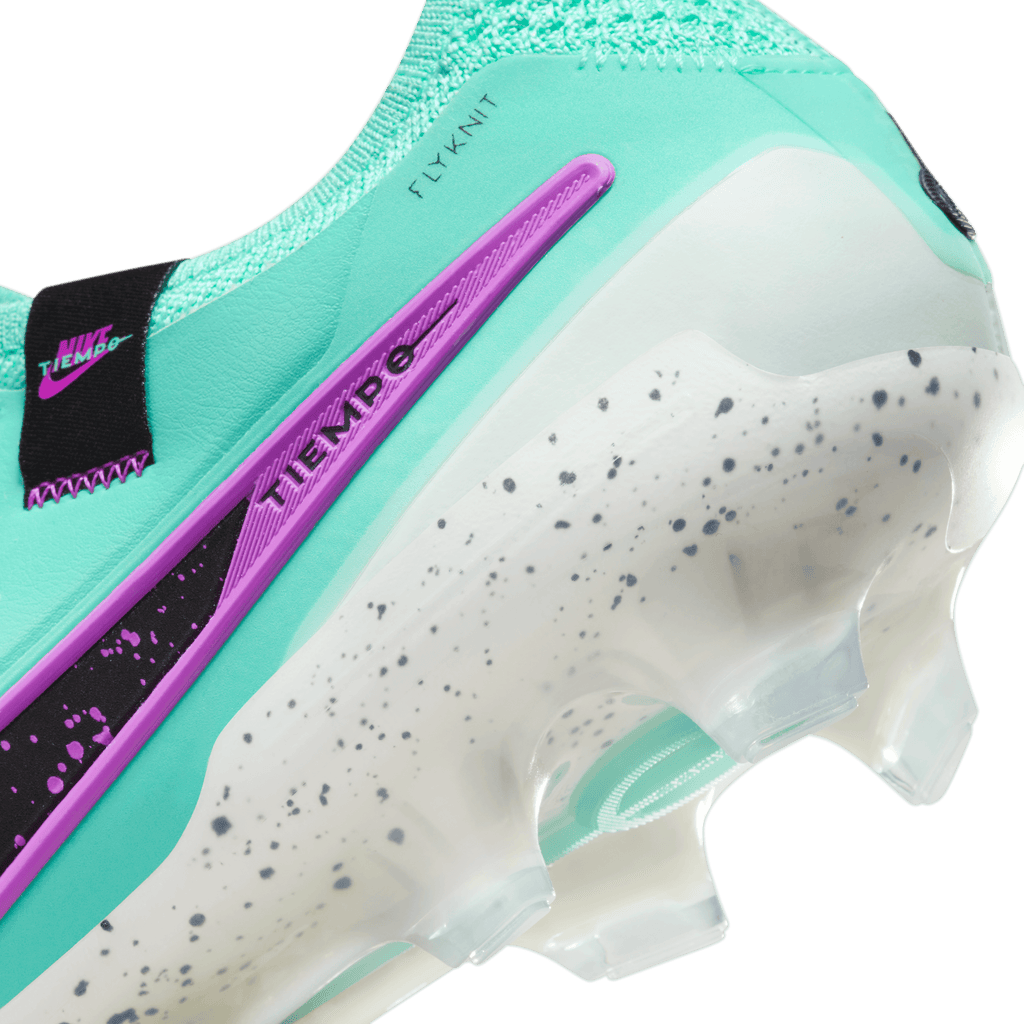 Nike Tiempo Legend 10 Elite FG-Hyper Turq/Black product image 7, provided for visual reference and product detail review