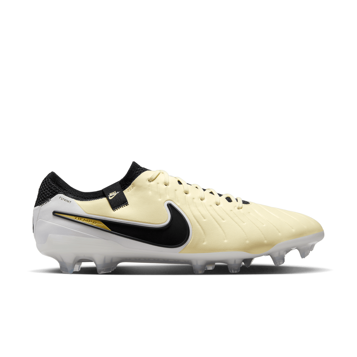 Nike Tiempo Legend 10 Elite FG-Lemonade/Black-Mtlc Gold Coin product image 1, provided for visual reference and product