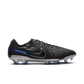 Nike Tiempo Legend 10 Pro FG-Black/ Royal product image 1, provided for visual reference and product detail review