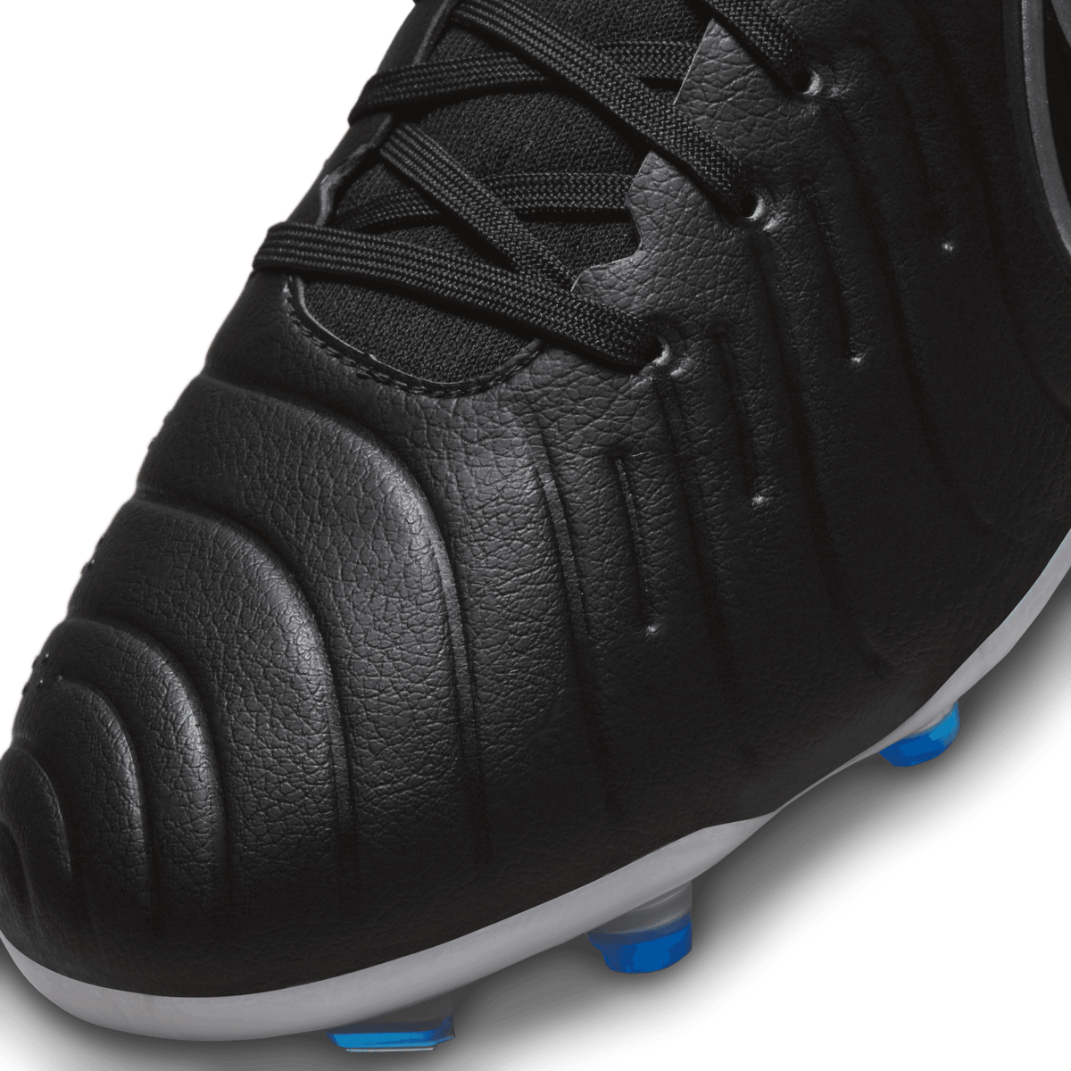 Nike Tiempo Legend 10 Pro FG-Black/ Royal product image 6, provided for visual reference and product detail review