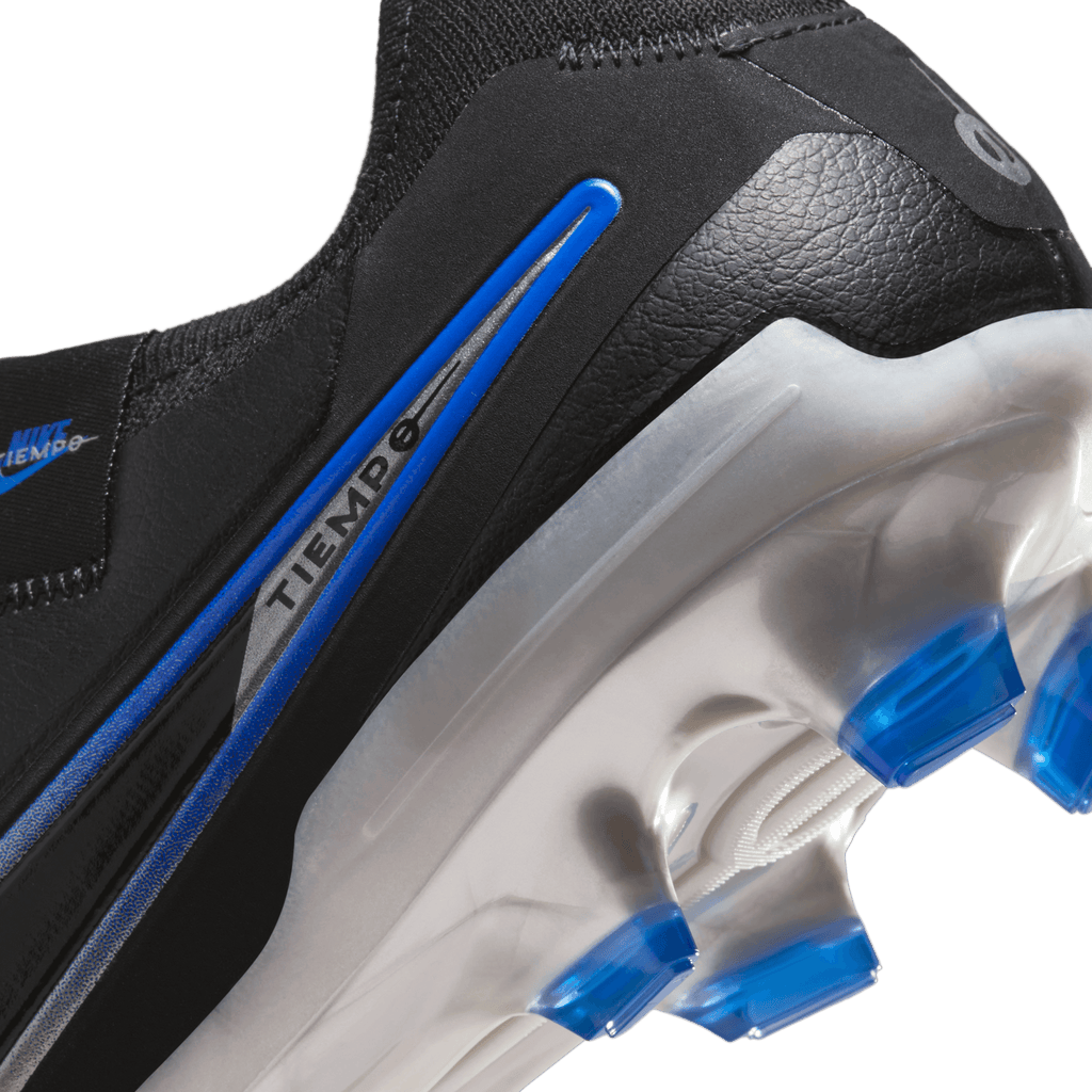 Nike Tiempo Legend 10 Pro FG-Black/ Royal product image 7, provided for visual reference and product detail review