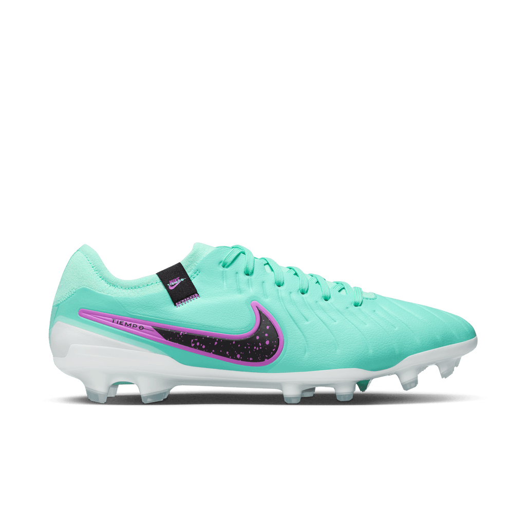 Nike Tiempo Legend 10 Pro FG-Hyper Turq/Black-Fuchsia Dream product image 1, provided for visual reference and product