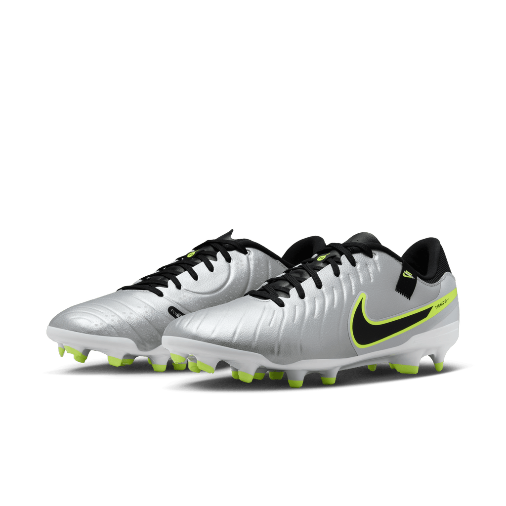 Nike Tiempo Legend 10 Academy FG -Metallic Silver/Black product image 3, provided for visual reference and product detail