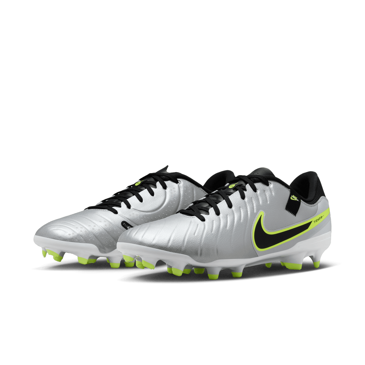 Nike Tiempo Legend 10 Academy FG -Metallic Silver/Black product image 3, provided for visual reference and product detail