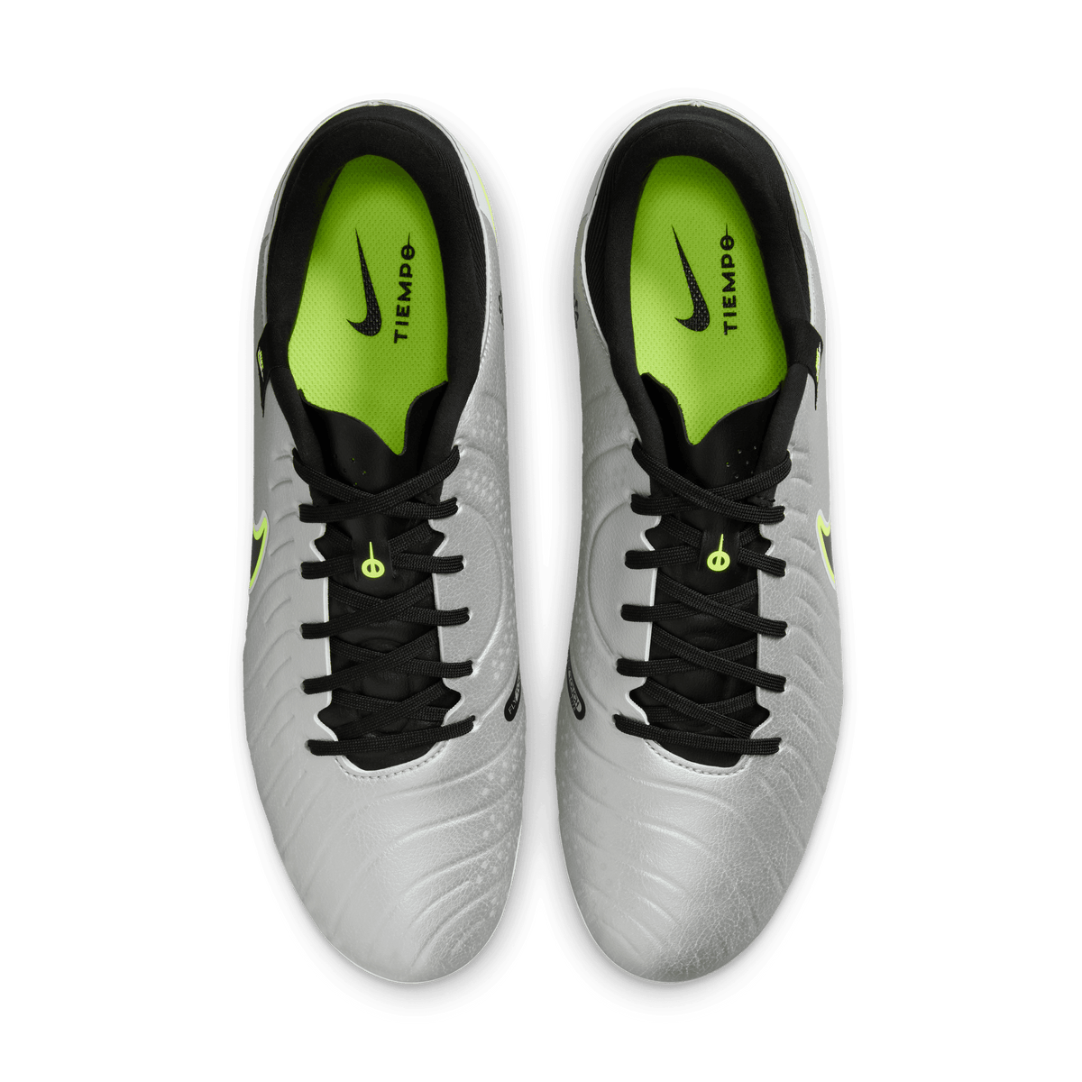 Nike Tiempo Legend 10 Academy FG -Metallic Silver/Black product image 4, provided for visual reference and product detail